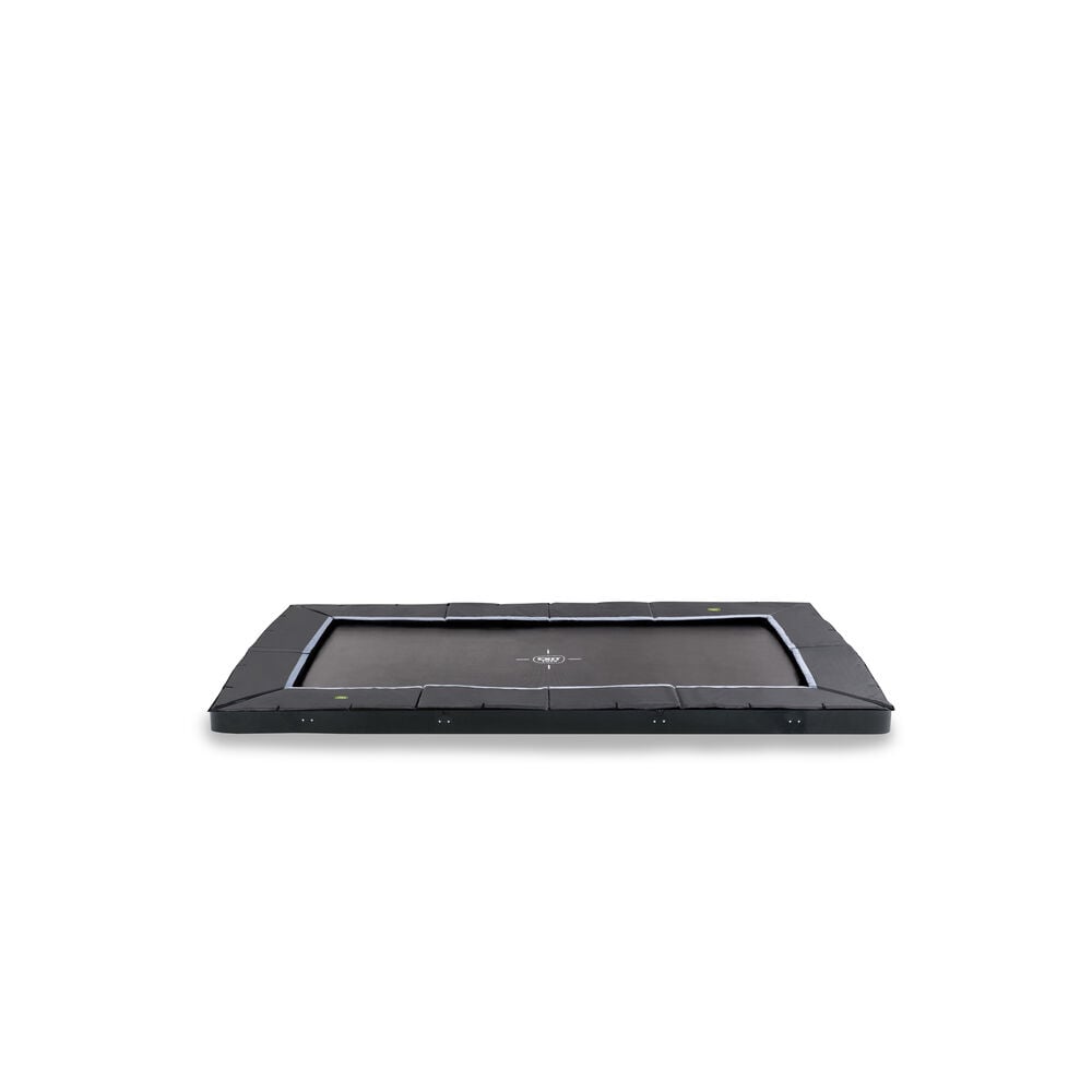 EXIT Dynamic groundlevel - Trampoline - Zwart - 244x427 cm