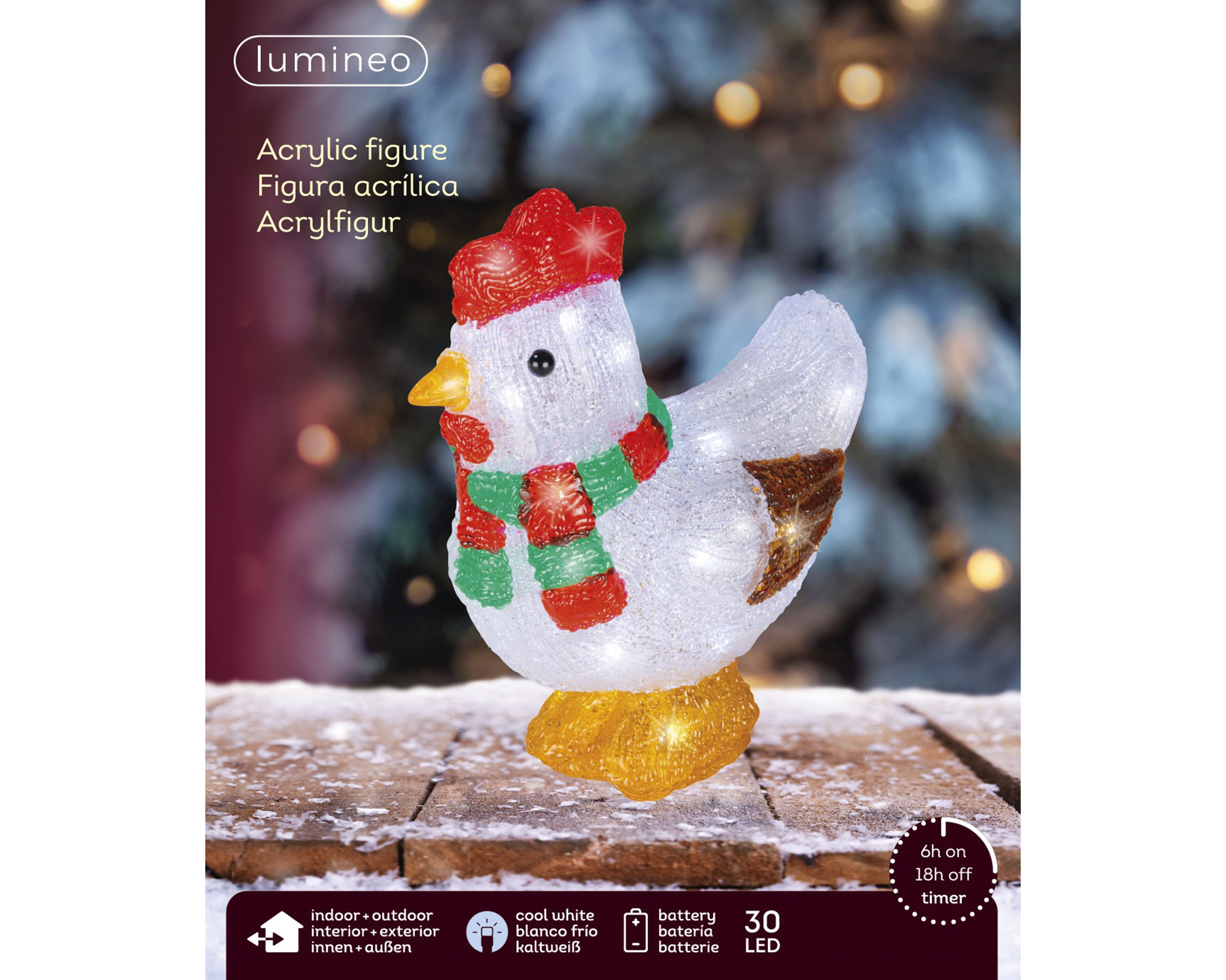 Lumineo LED Kip - Kerstverlichting Lumineo LED Kip - Kerstverlichting