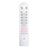 Nature Muurthermometer - Regen- en Thermometers - Wit