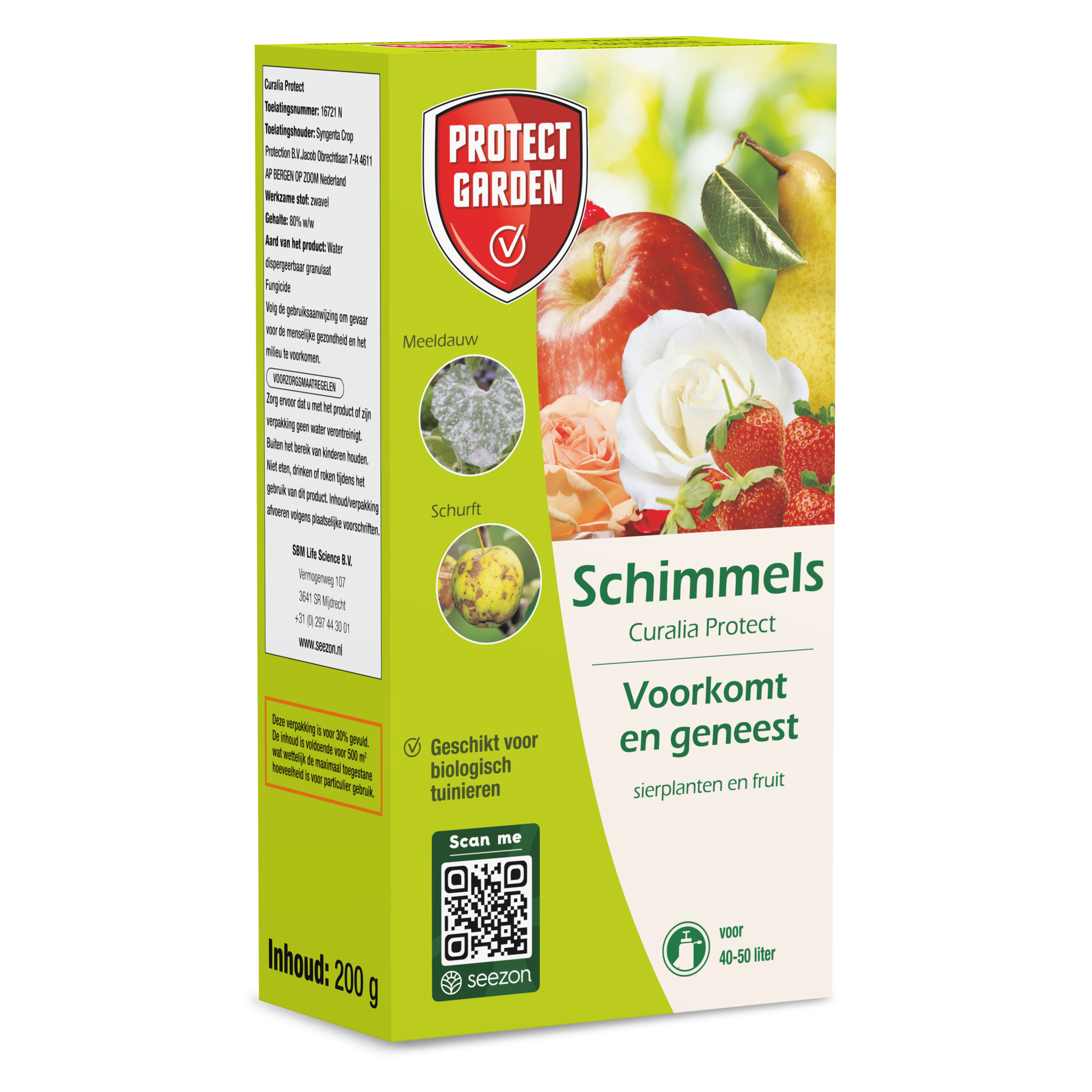 Solabiol Microsulfo spuitzwavel - Tegen schimmels sierplanten en fruit - 200 Gram - Poeder