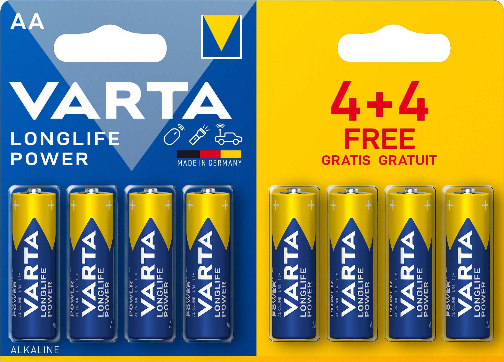 Varta High Energy AA - Batterijen