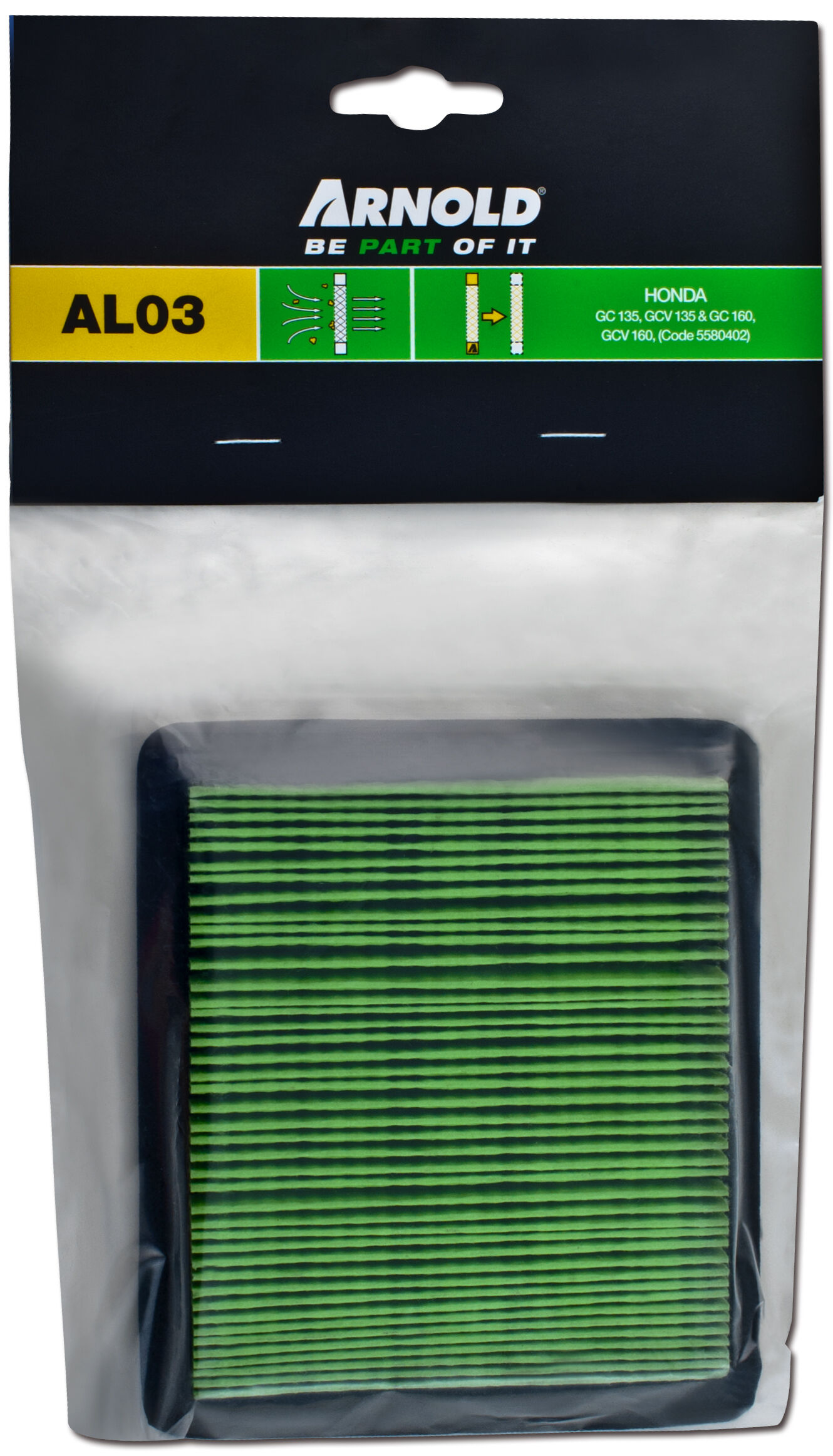 Arnold AL03 Honda - Luchtfilter