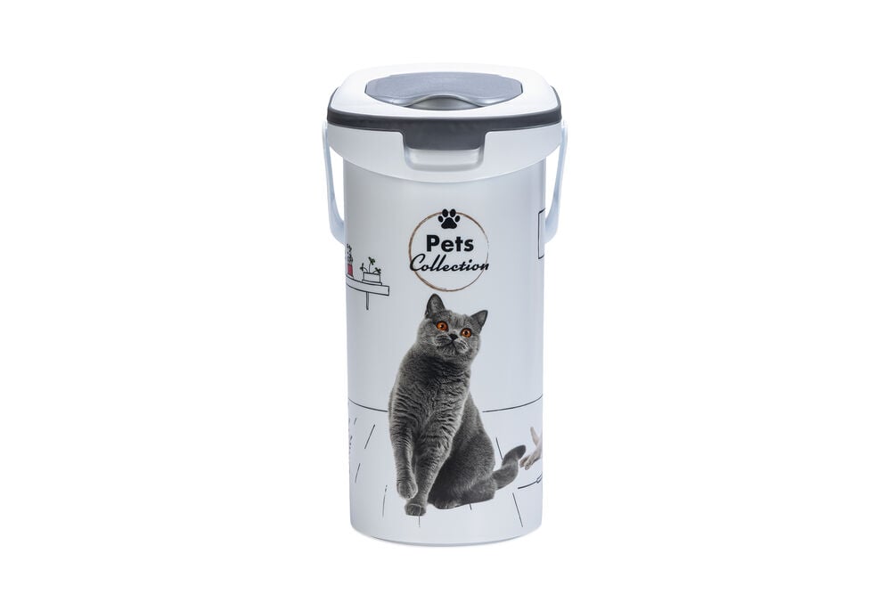 Curver Kat - Voercontainer - 10 l - Wit