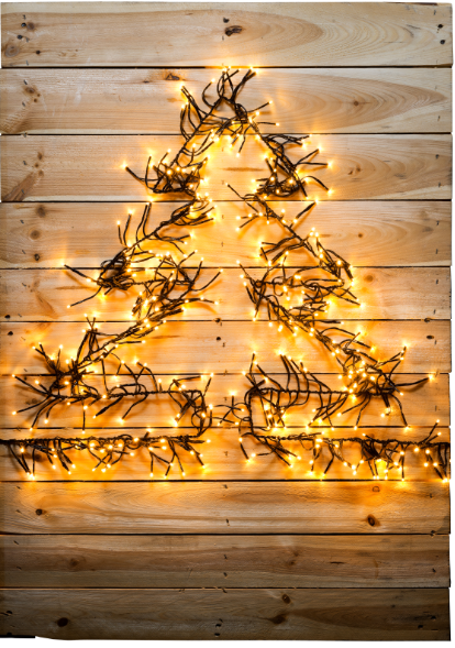 Lumineo Clusterverlichting - Kerstverlichting - 768 - Klassiek warm wit - 7 cm