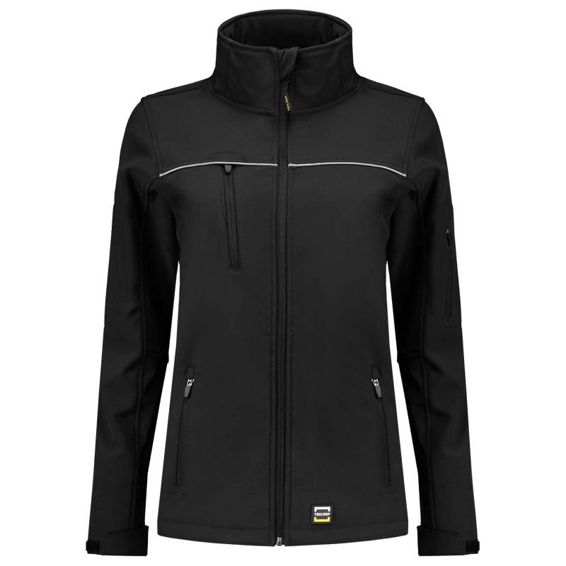 Tricorp 402009 - Luxe Softshell jas - Zwart - 3XL