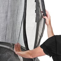 EXIT Allure Premium - Trampoline - Zwart - 214x366 cm