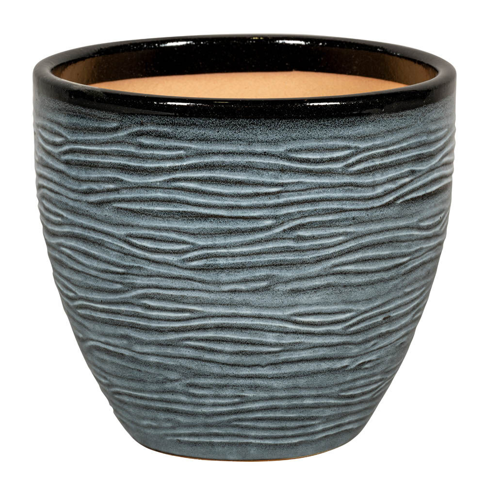 Passion for Pottery Corsica 28G - Bloempot - Grijs - 31 cm