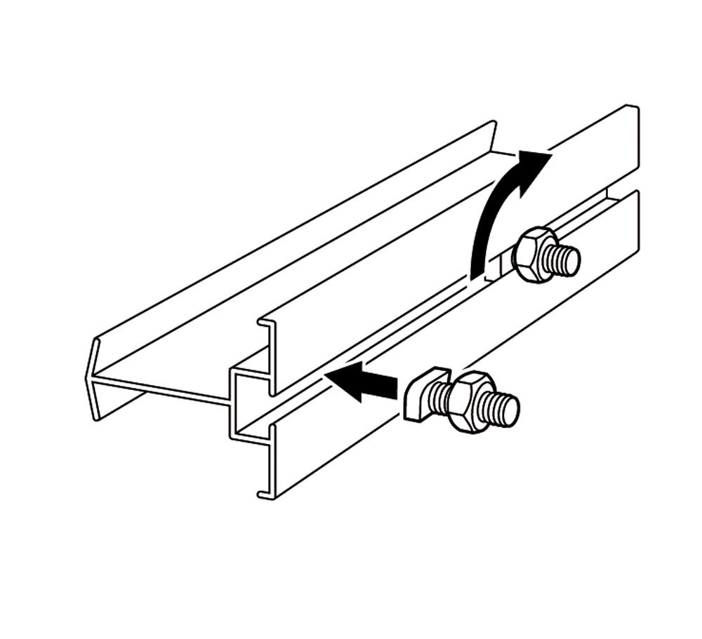 Royal Well Hamerkop bouten en moeren - Kas accessoire