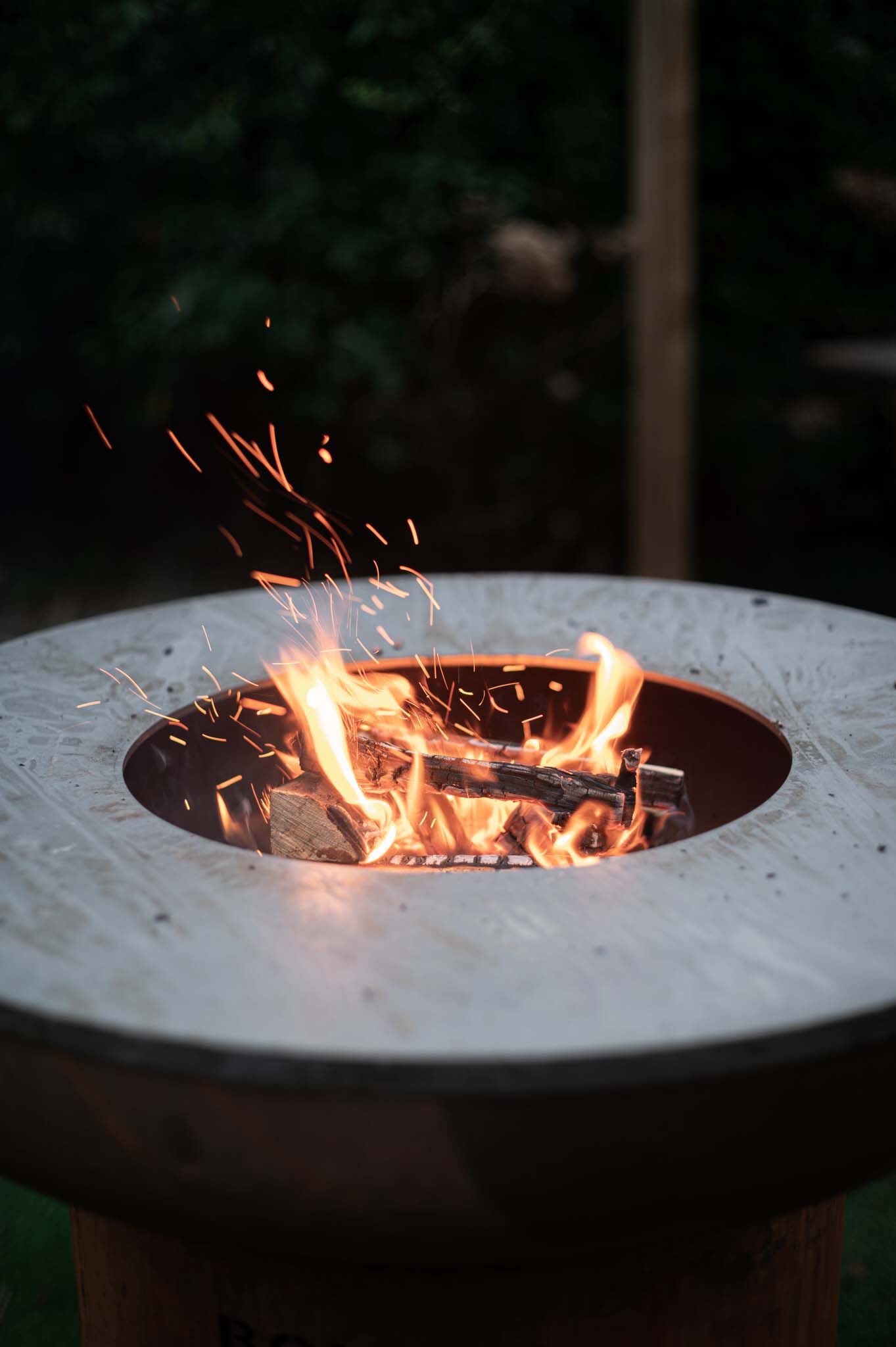 BonFeu BonBiza - Vuurschaal - Rond - Zwart - Staal - 80 cm