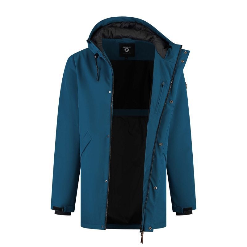 Travelin Enok - Softshell jas - Blauw - M