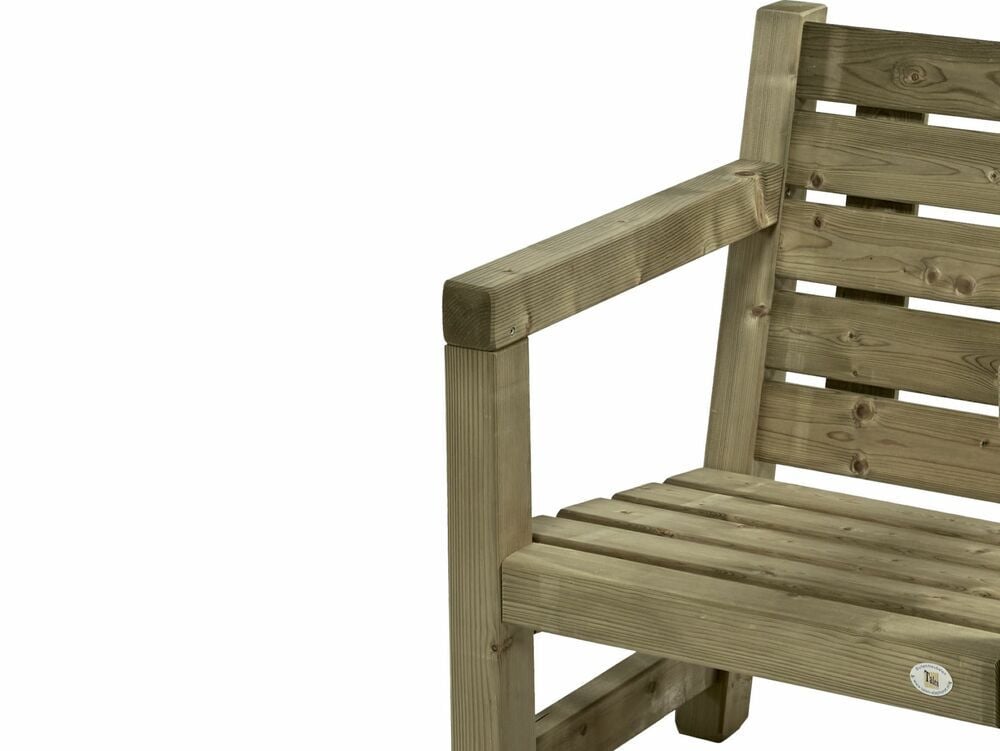 Talen Buitenmeubelen Hoek - Tuinstoel - Groen - 82x72x72 cm