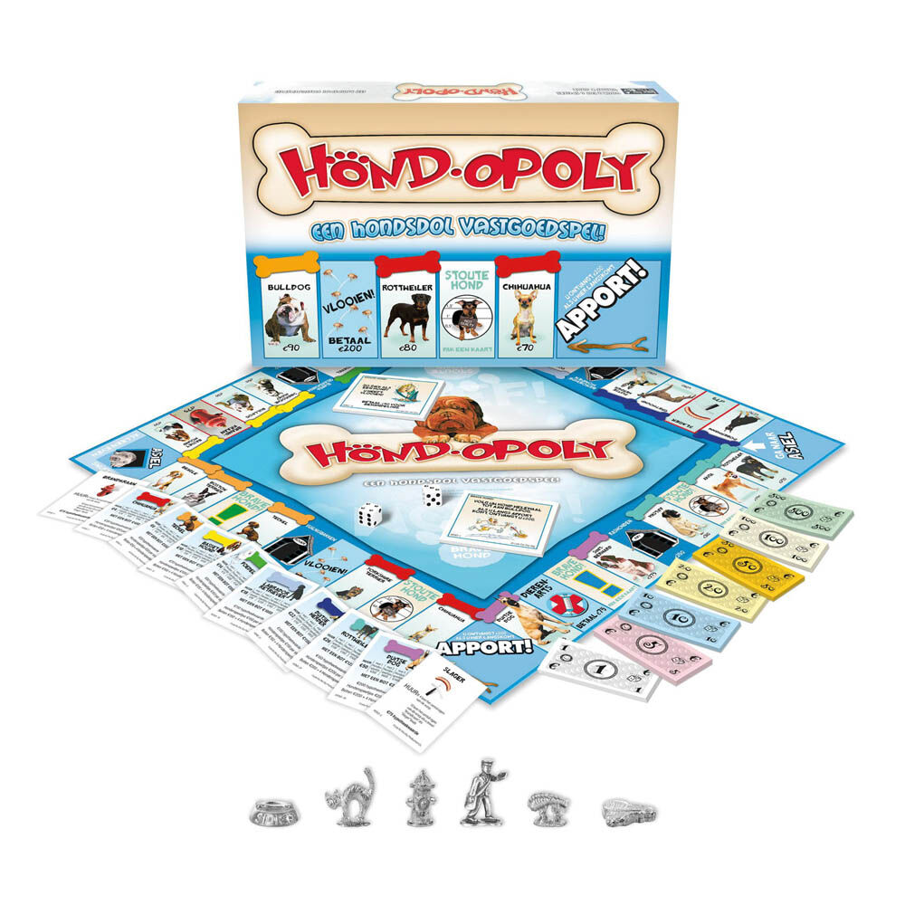Late For The Sky Hond  Opoly - Bordspel - Blauw