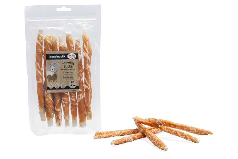 Beeztees Kauwsnack - Hondensnack - 7 Stuks - vis