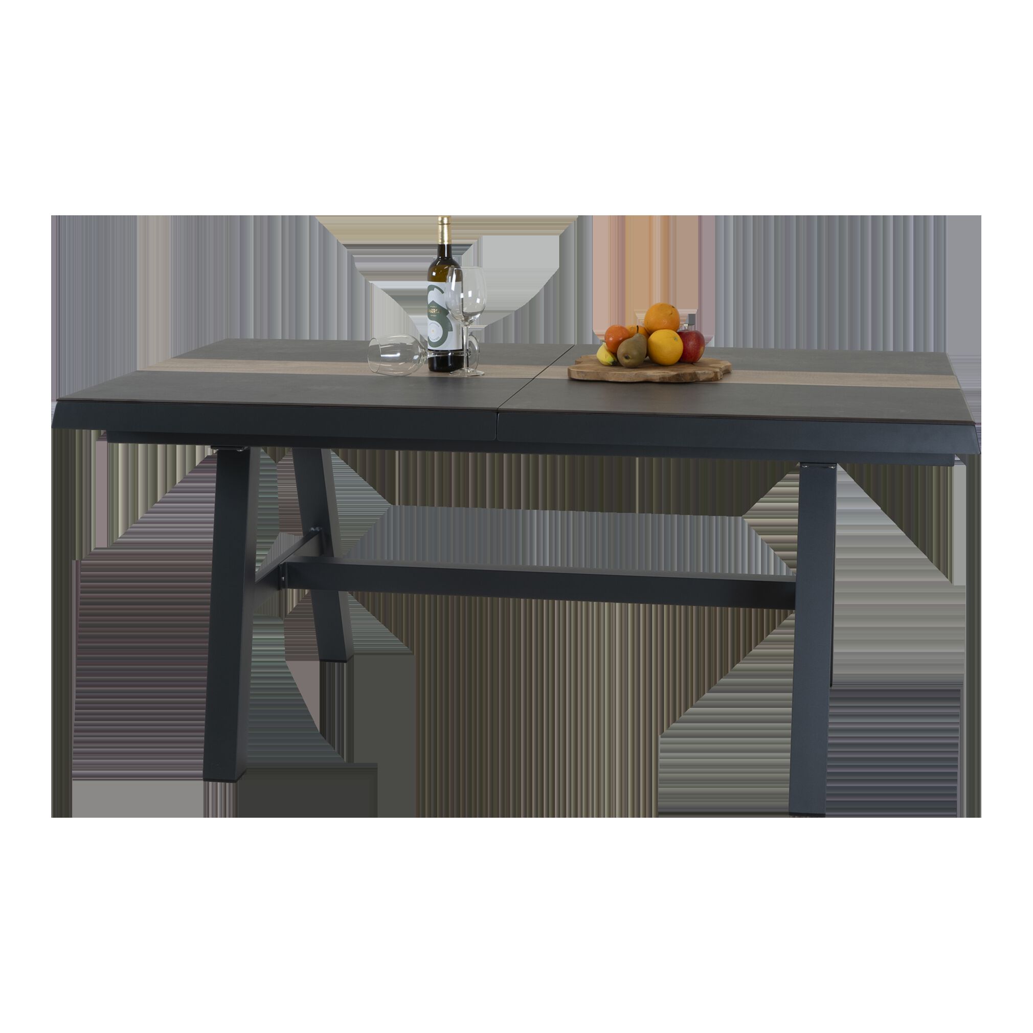 Lesli Living Brixton - Uittrektafel - 170x41x15 cm