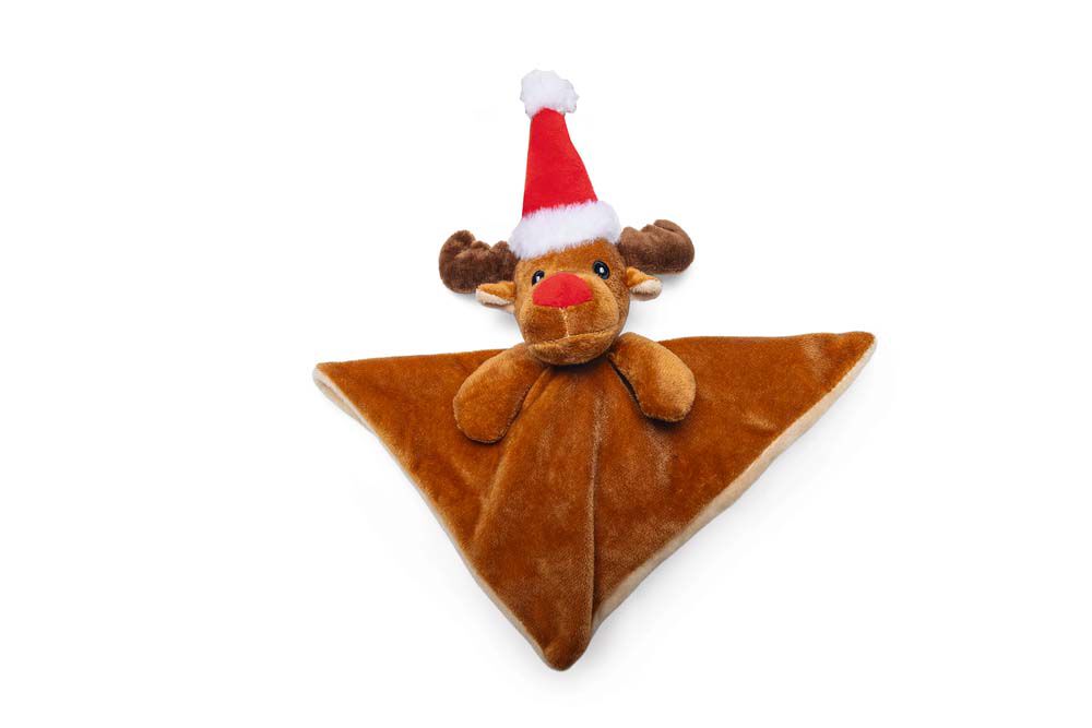 Beeztees Doek Rendier - Knuffel - Hondenspeelgoed - Bruin - 1x15x1 cm