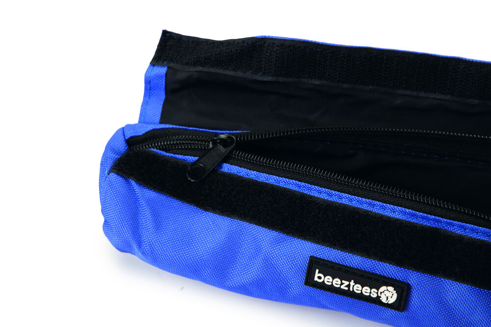 Beeztees Obleti Snack Training Dummy - Vulbaar Hondenspeelgoed - blauw - 33.5x8.5x3.5 cm