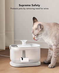 Petlibro - Automatische Drinkfontein Kat - 2.5 l - Wit - 1x23.3x1 cm