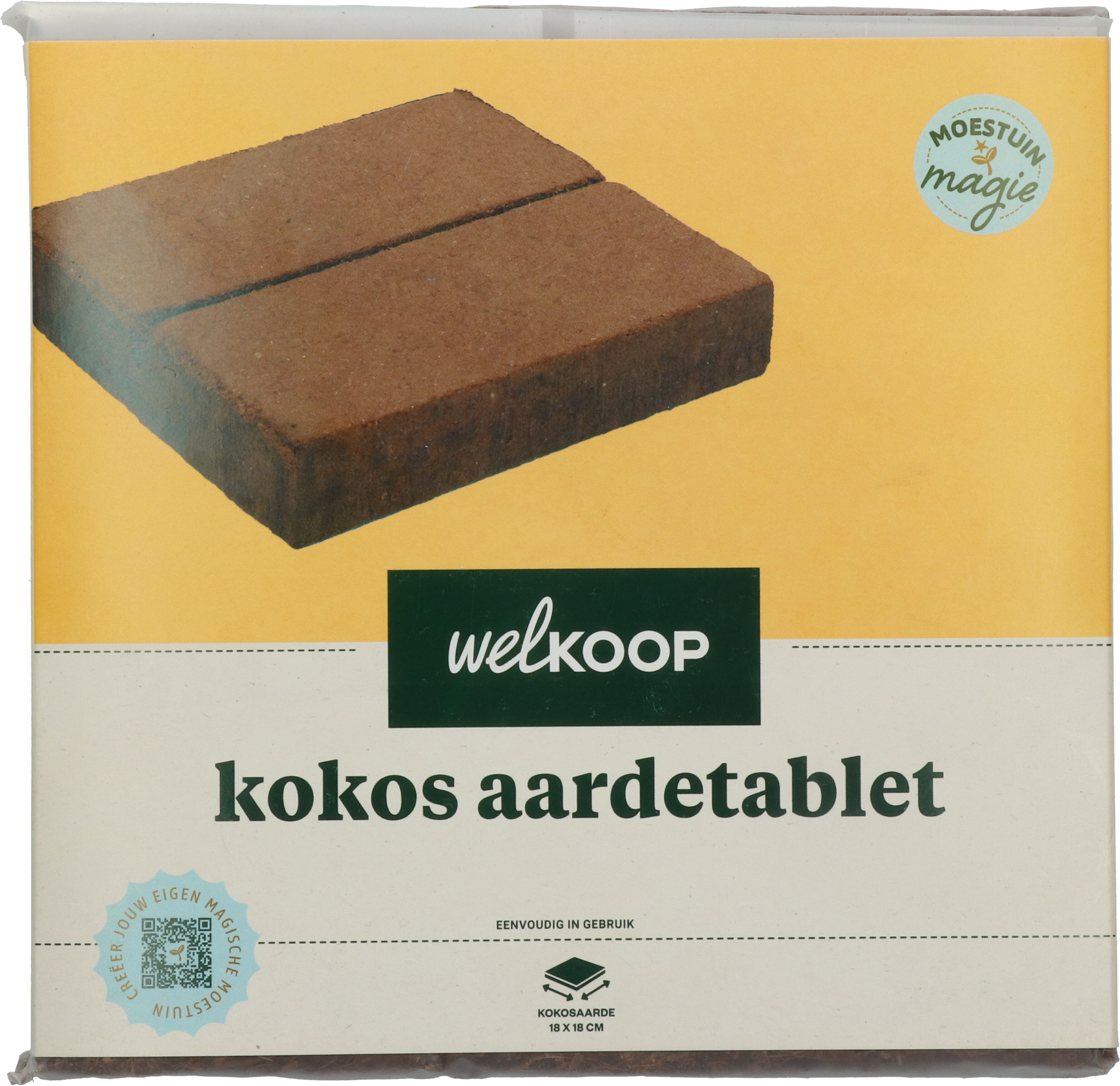 Welkoop Moestuin Magie - Kokos Aardetablet - 10 Liter Welkoop Moestuin Magie - Kokos Aardetablet - 10 Liter