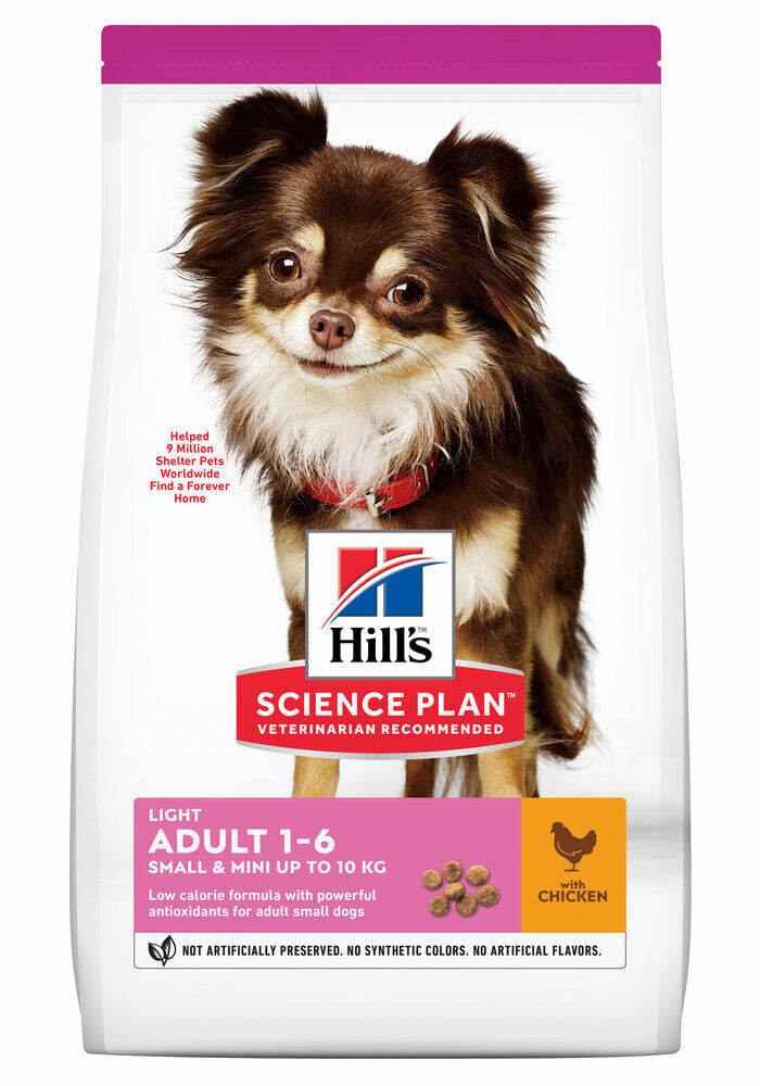 Hill's Science Plan Light Adult Small - Mini - Hondenvoer