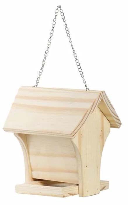 Esschert Design Verf-het-zelf  - Voederhuis - Naturel