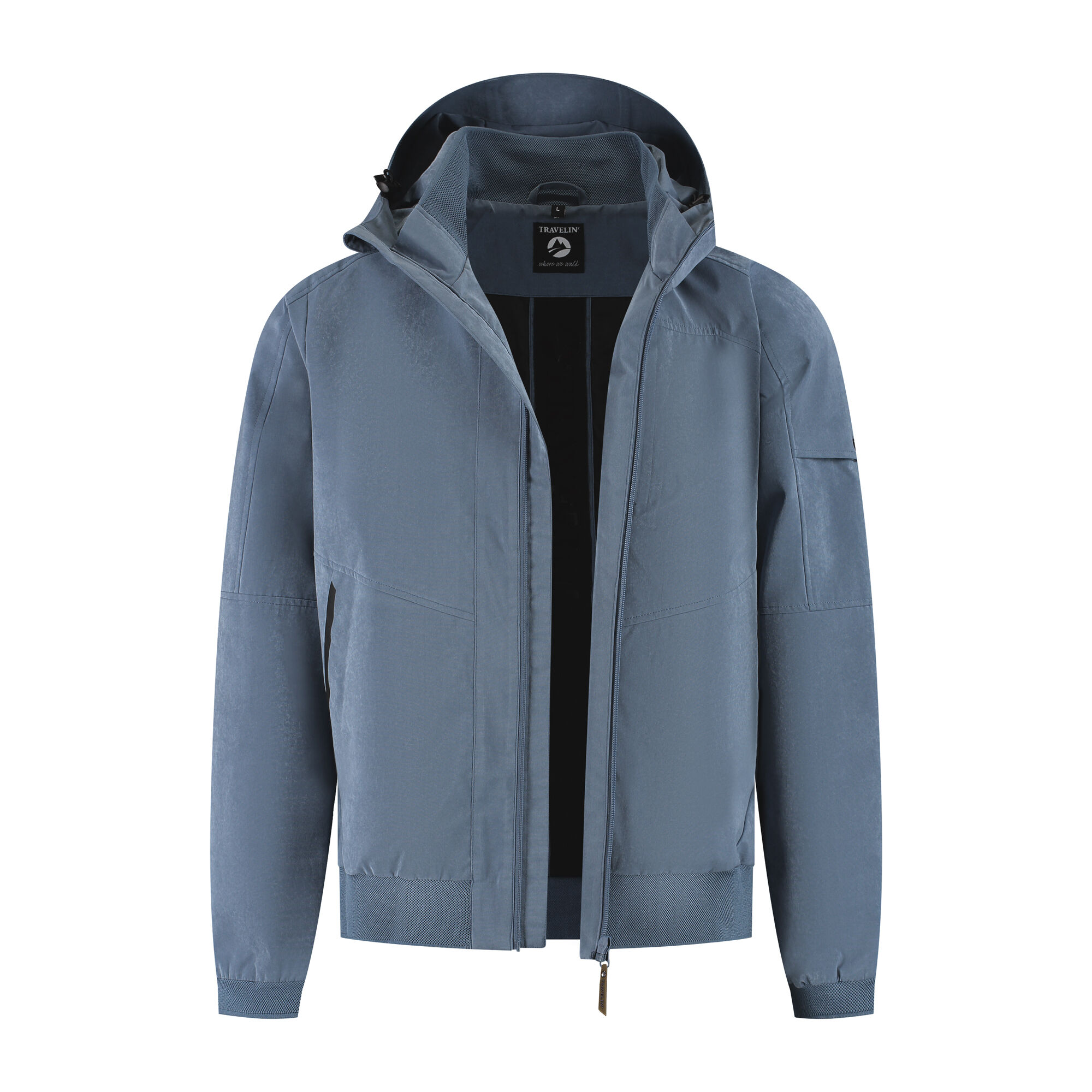 Travelin Helde - Jas - Blauw - M