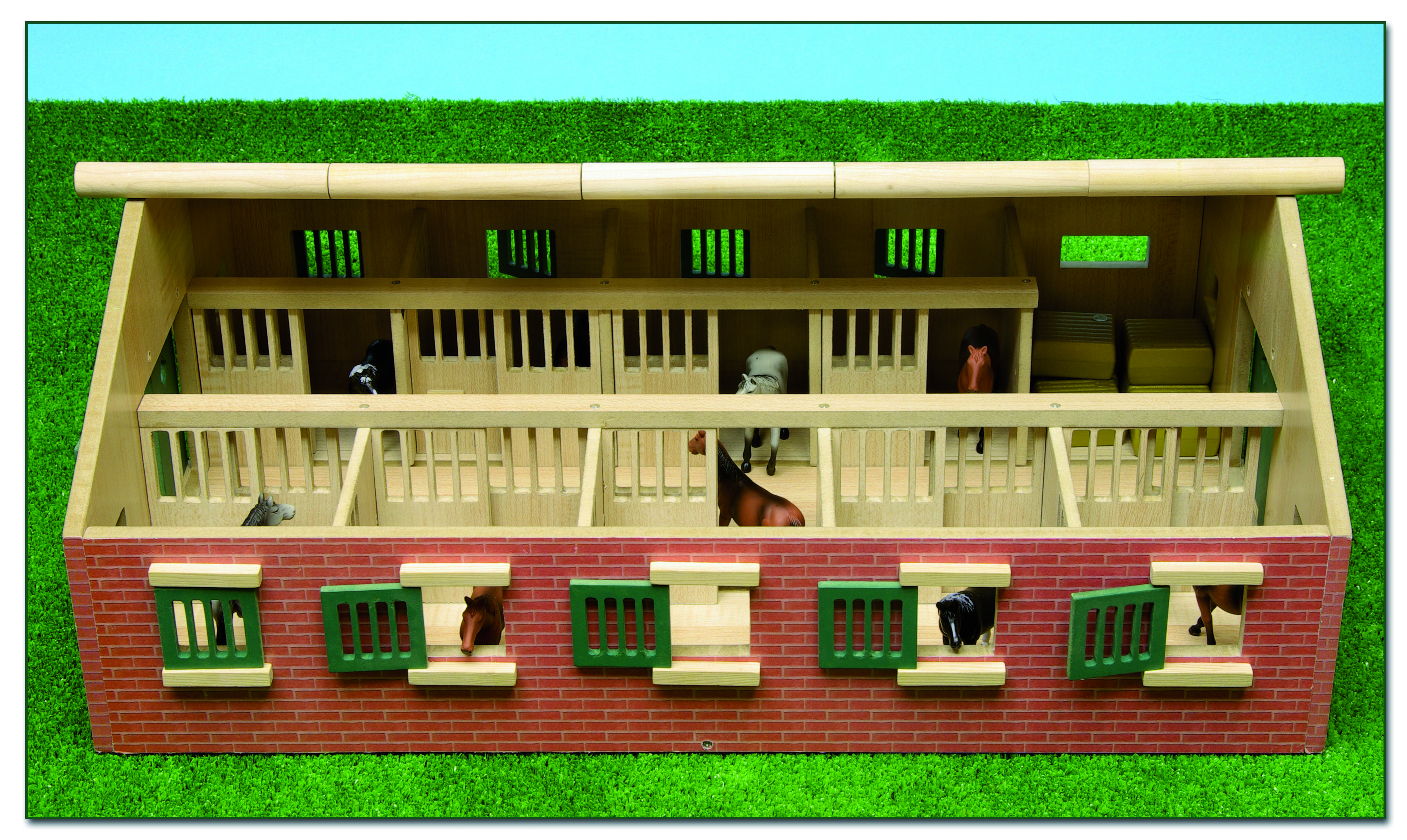 Kids Globe Paardenstal 1:32 - Accessoires