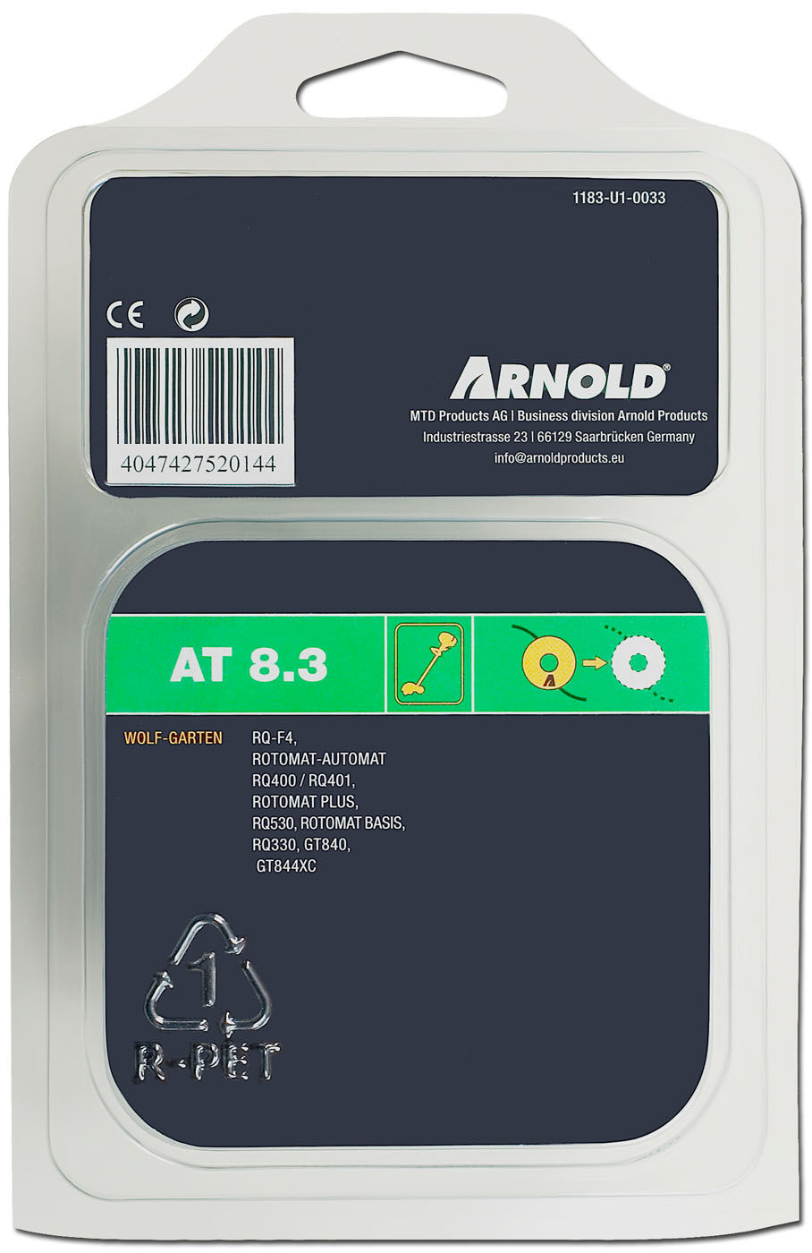 Arnold AT8.3 trimmerspoel at8.3 1.5mmx15m - Trimmerspoel - 1500 cm