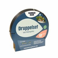 SummerRain - Druppelset voor bloempotten - 10 potten - 15 m