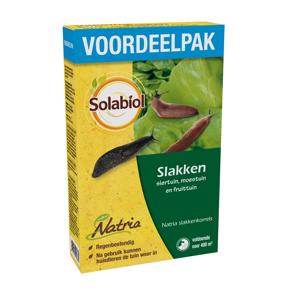 Solabiol Natria slakkenkorrels - Tegen slakken - 1 Kilogram - Korrels