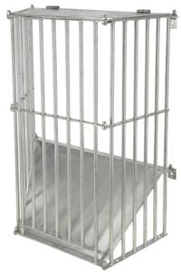 Kerbl Voederbesparend - Hooiruif - Grijs - 114x81x41 cm