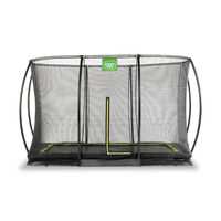 Exit Silhouette - Inground trampoline - Zwart - 244x366 cm