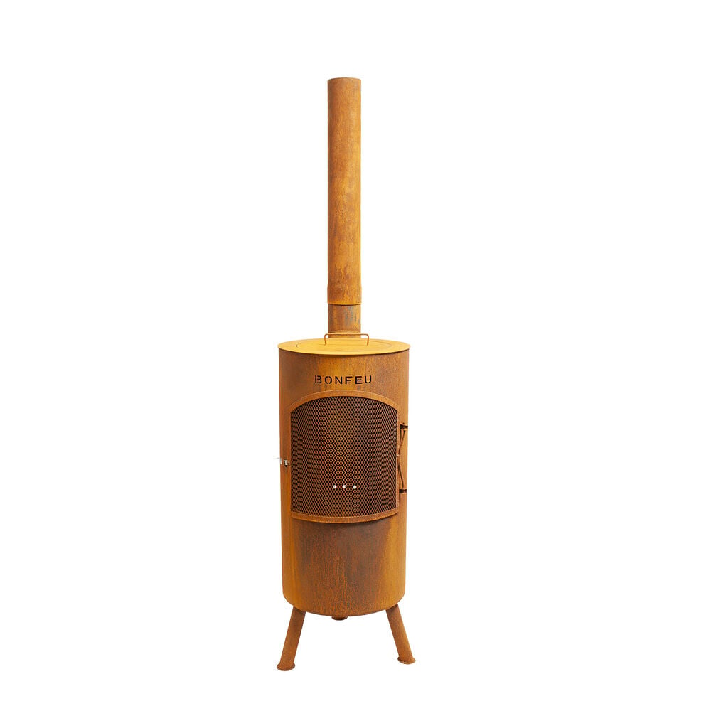 Bonfeu Bontino LP - Tuinhaard - Roest - Cortenstaal - 35 cm Bonfeu Bontino LP - Tuinhaard - Roest - Cortenstaal - 35 cm