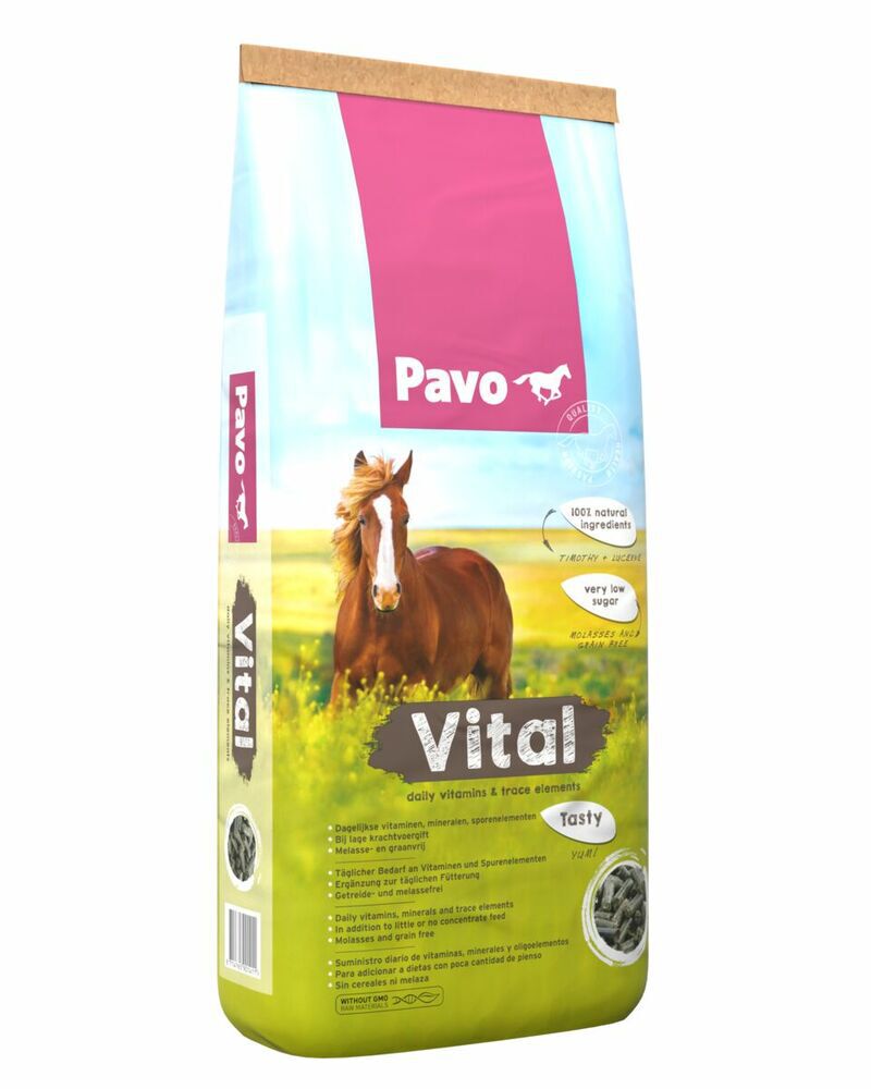Pavo Vital - Basisvoeding - 20 Kilogram - Zak