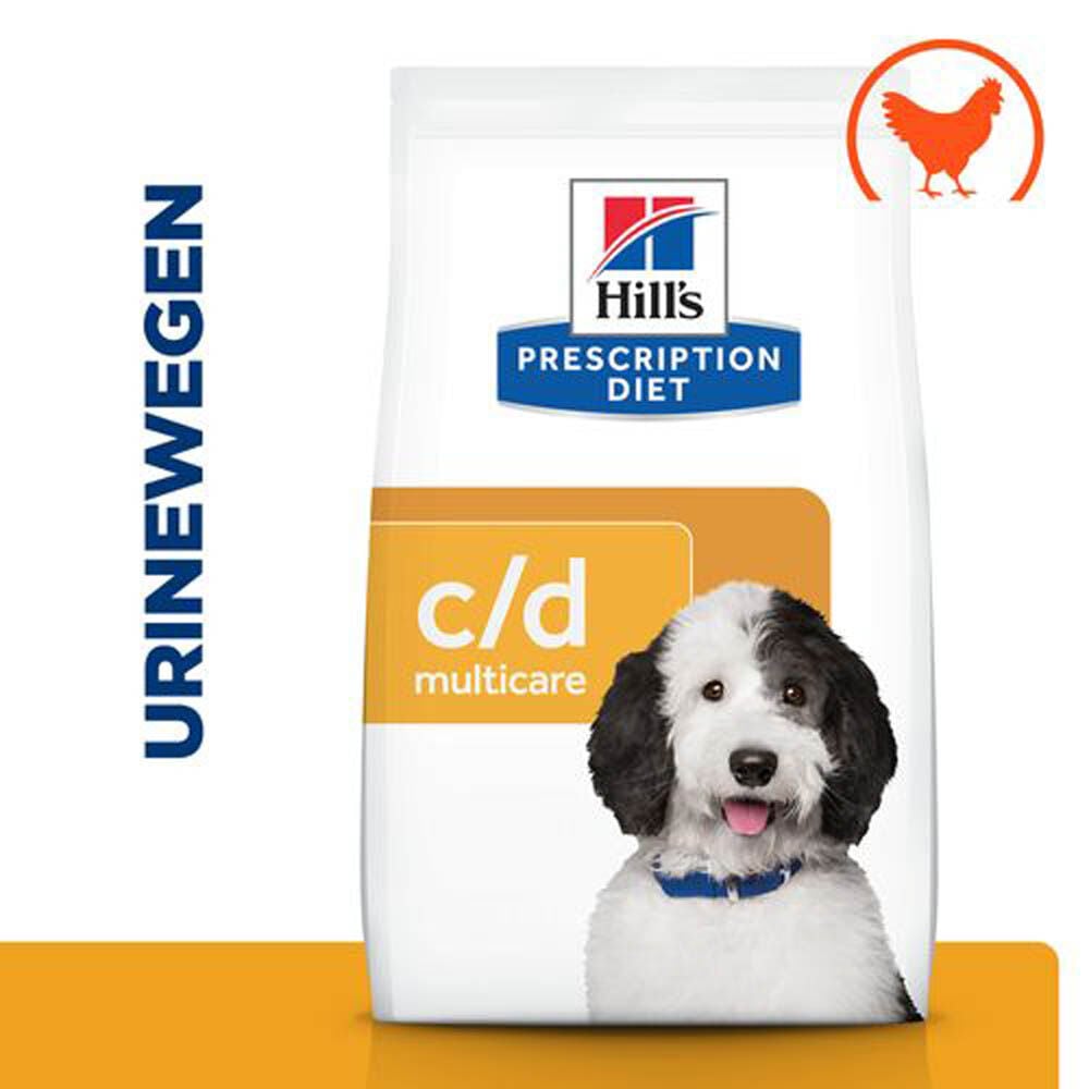 Hill's Prescription Diet Urinary Care c/d - Hondenvoer - 4000 Gram - kip