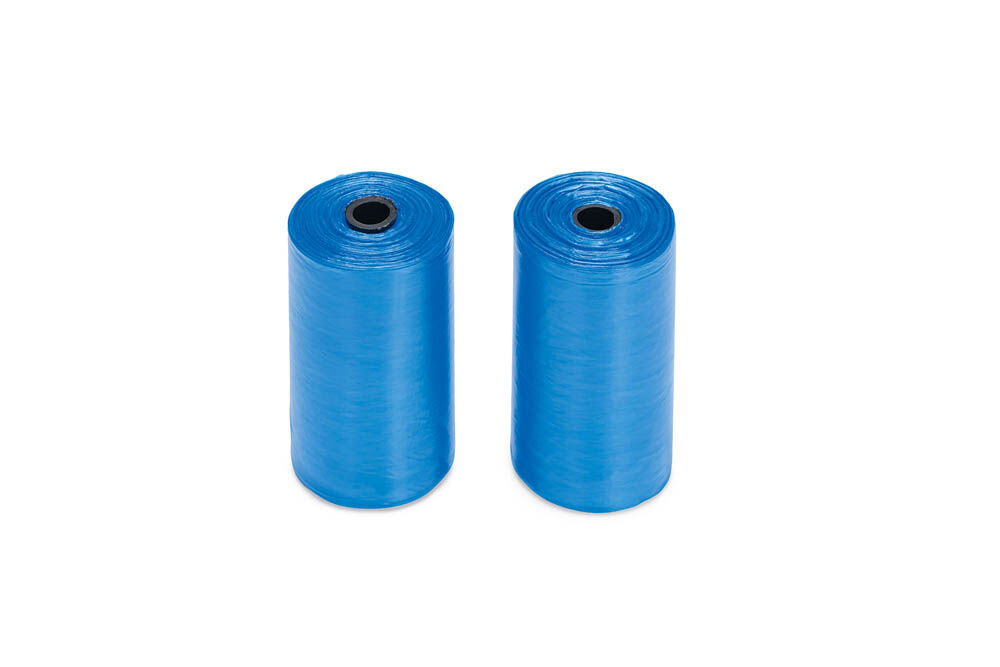 Beeztees Navulling - Poepzakjes - 40 Stuks - Blauw