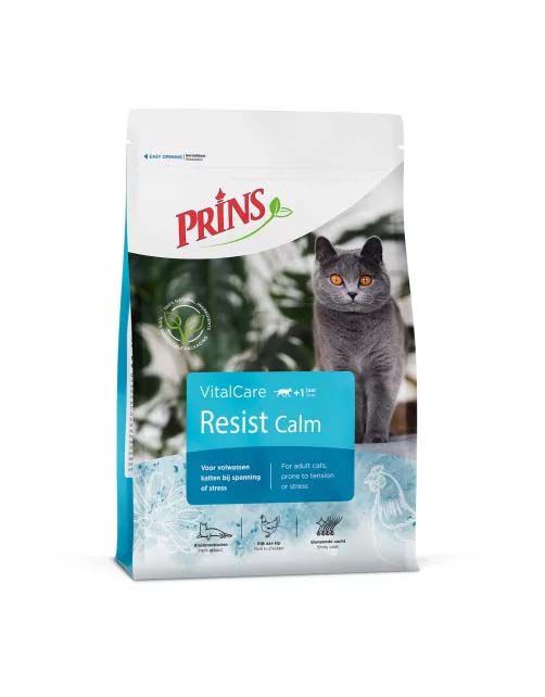 Prins VitalCare - Resist - Calm - Kattenvoer - 1.5 Kilogram - gevogelte Prins VitalCare - Resist - Calm - Kattenvoer - 1.5 Kilogram - gevogelte