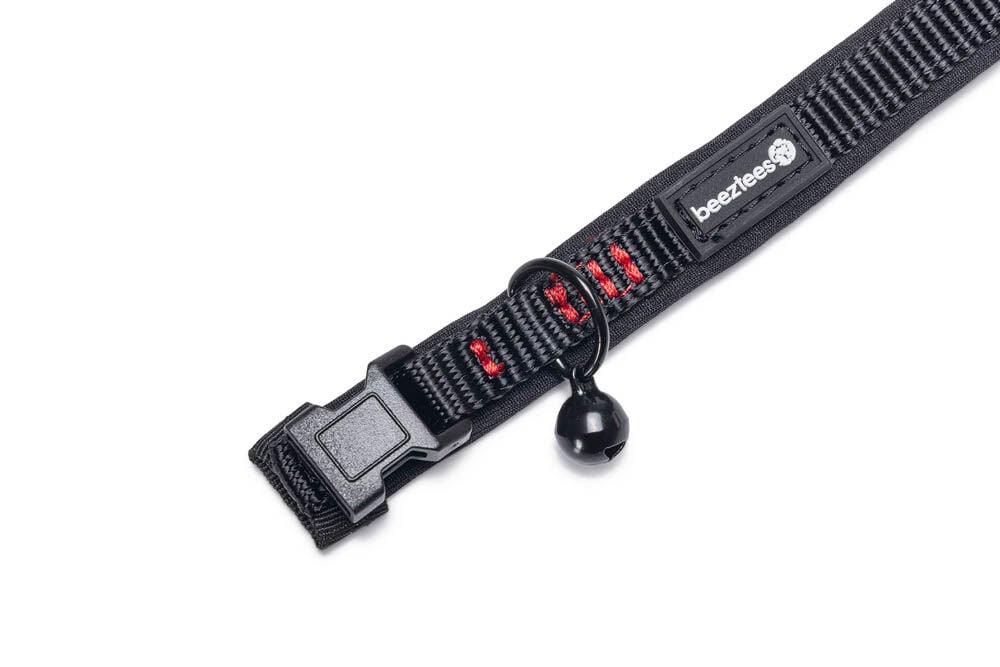 Beeztees Parinca - Kattenhalsbandje - Zwart