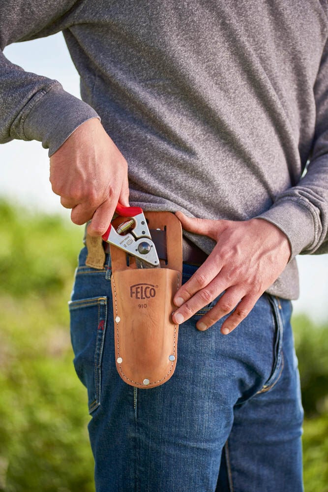 Felco 910 - Lederen Holster - Bruin