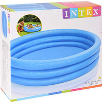 Intex Crystal Blue Pool Familiebad - Zwembaden - Blauw - 147 cm