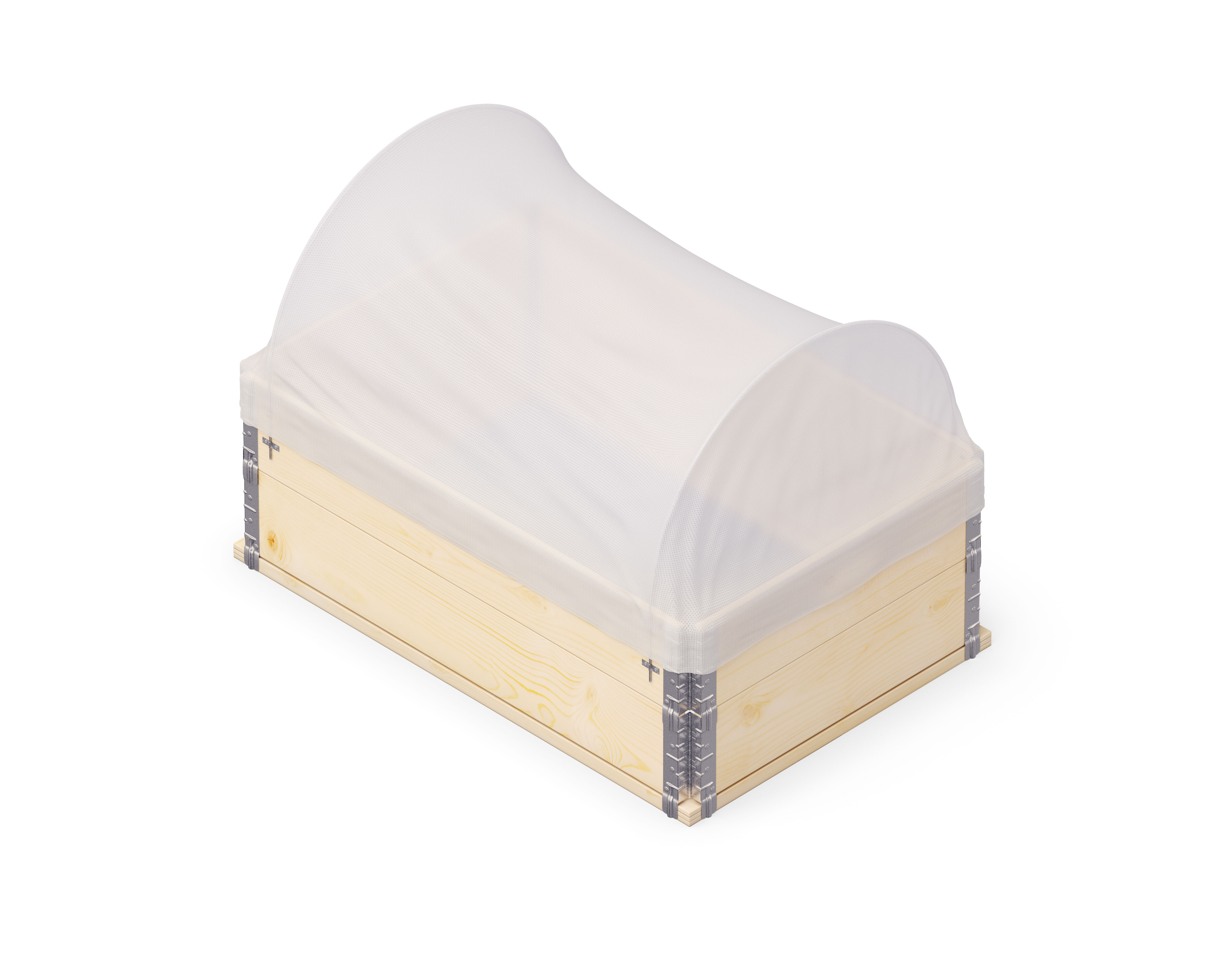 Upyard - Gaas - Wit - 48x120x80 cm Upyard - Gaas - Wit - 48x120x80 cm