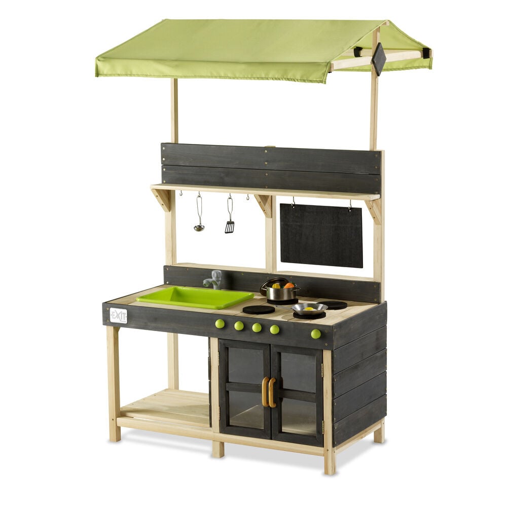 EXIT Yummy Outdoor 300 - Speelkeuken - Naturel - 102x102x98 cm