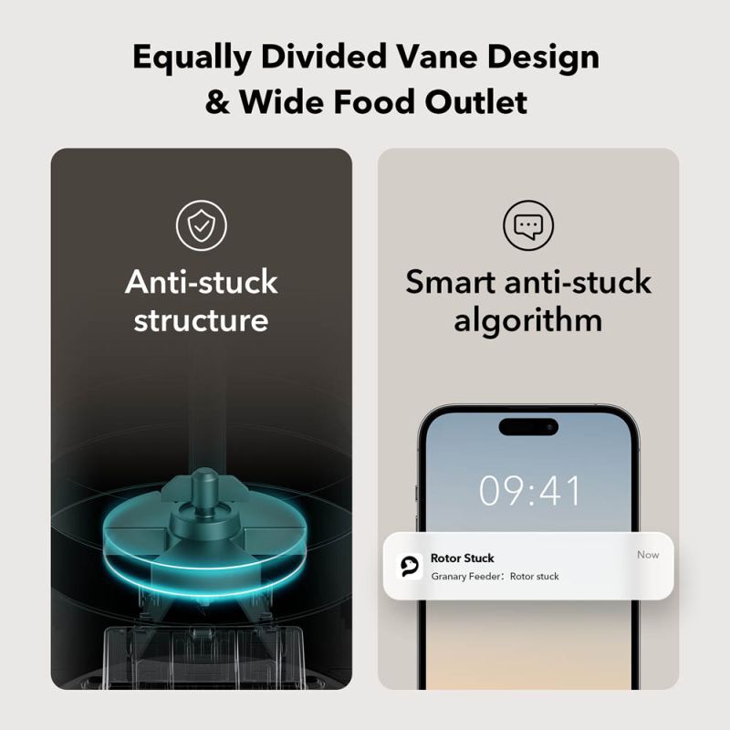 PETLIBRO Granary met wifi - Automatische voerbak - Zwart