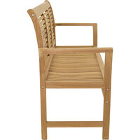 Lesli Living Teak - Tuinbank - Teak - 96x56x142 cm