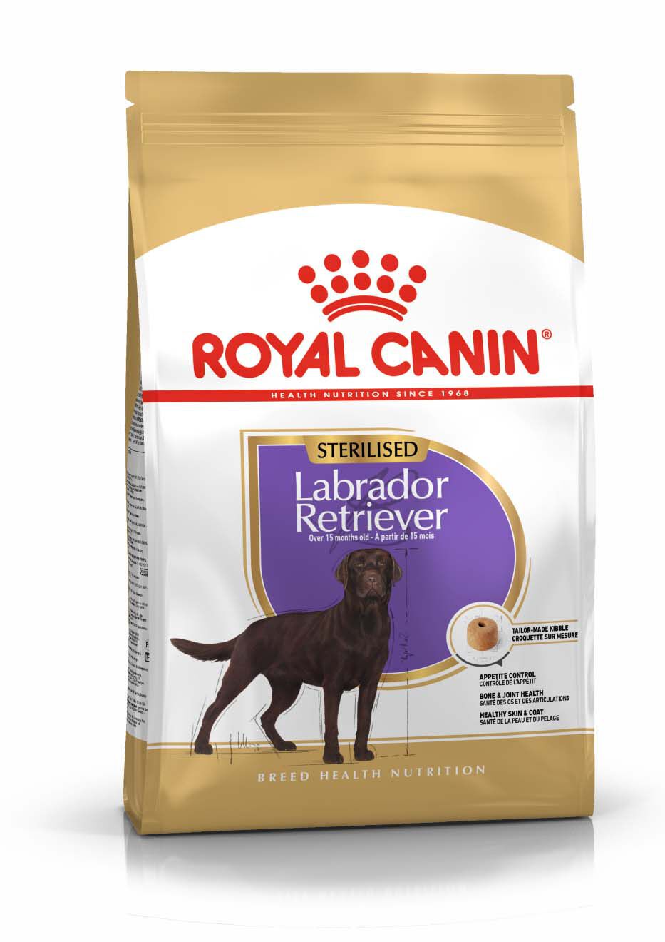 Royal Canin Labrador Retriever Sterilised - Hondenvoer - 3 Kilogram - gevogelte Royal Canin Labrador Retriever Sterilised - Hondenvoer - 3 Kilogram - gevogelte