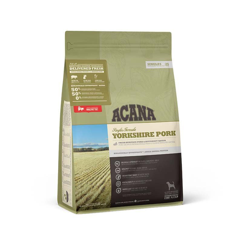 Acana Singles Yorkshire - Hondenvoer - 2 Kilogram - vlees Acana Singles Yorkshire - Hondenvoer - 2 Kilogram - vlees