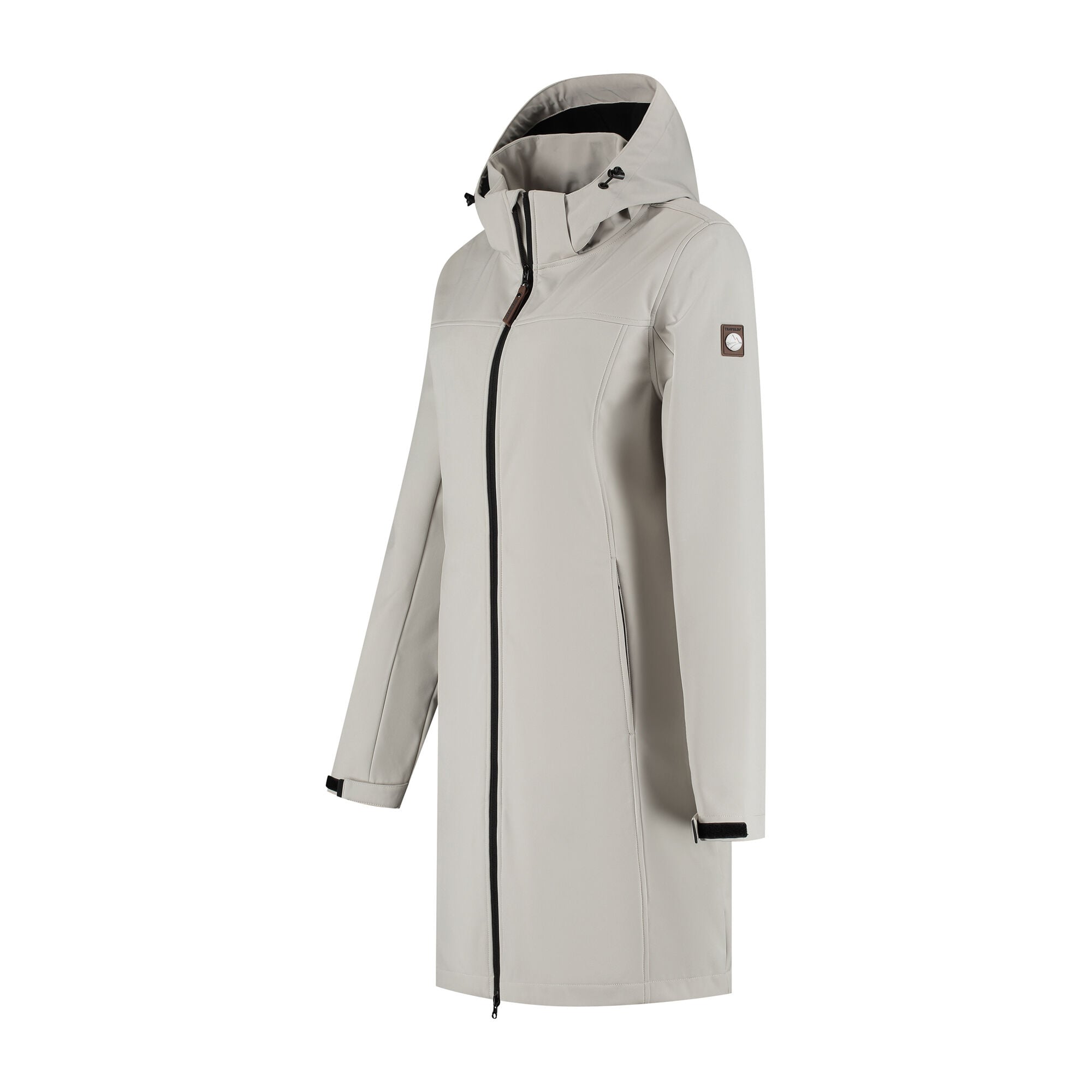 Travelin Marja - Jas - Zand - XL