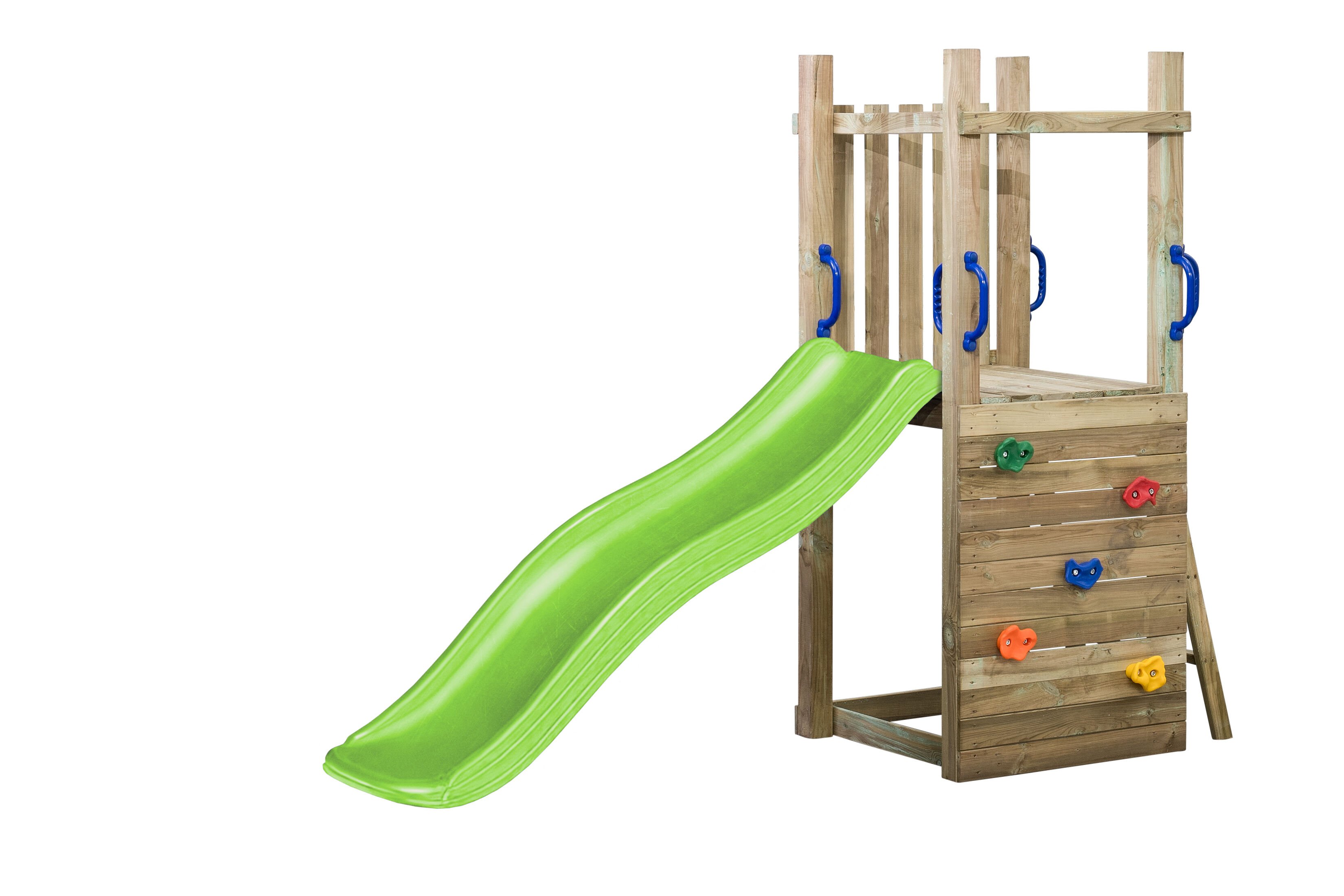 Swing King Irma - Speeltoren - Appelgroen - Hout