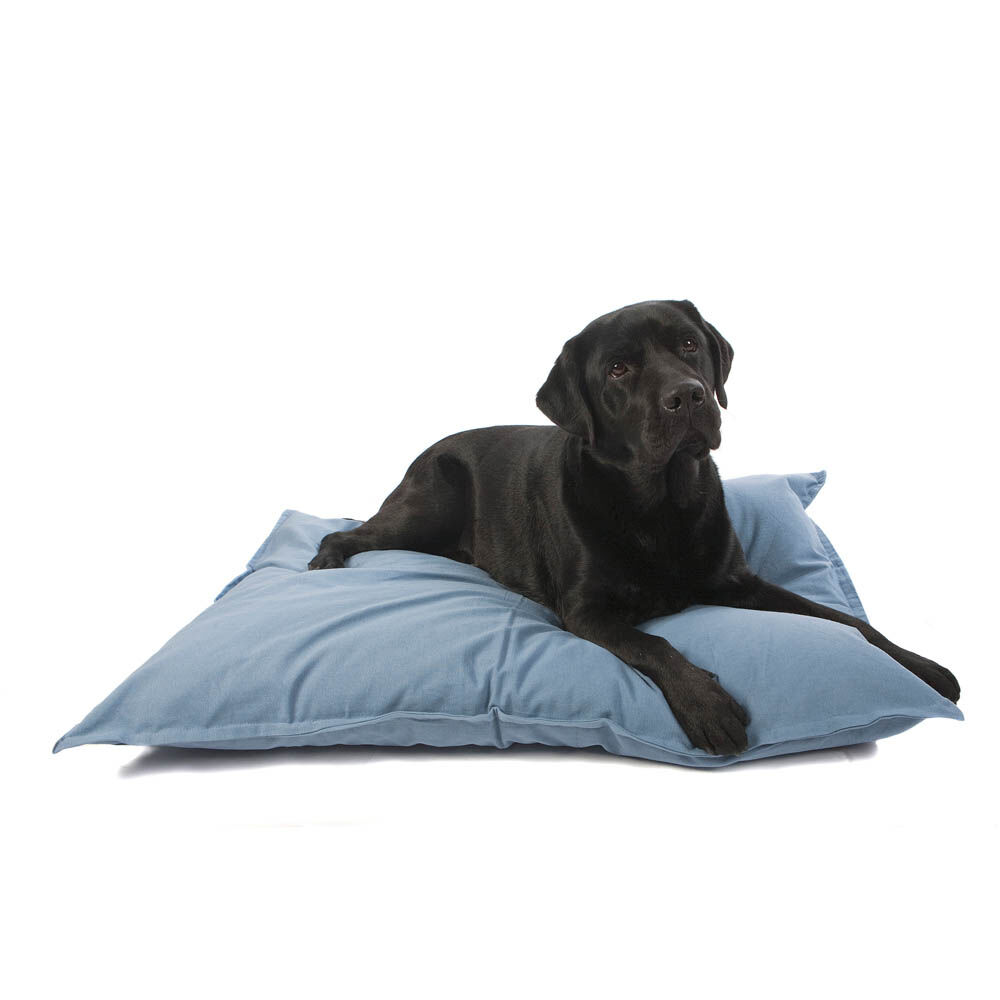 Lex & Max Tivoli - Hondenkussen - Lichtblauw - 70x100x14 cm - L