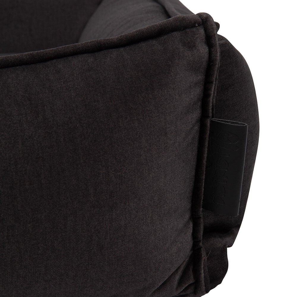 District 70 SHIMMER - Hondenmand - donkergrijs - 1x70x100 cm - L