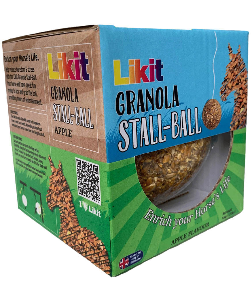 LIKIT Appel Granola bal - Paardensnoepjes - 1.6 Kilogram - Appel LIKIT Appel Granola bal - Paardensnoepjes - 1.6 Kilogram - Appel
